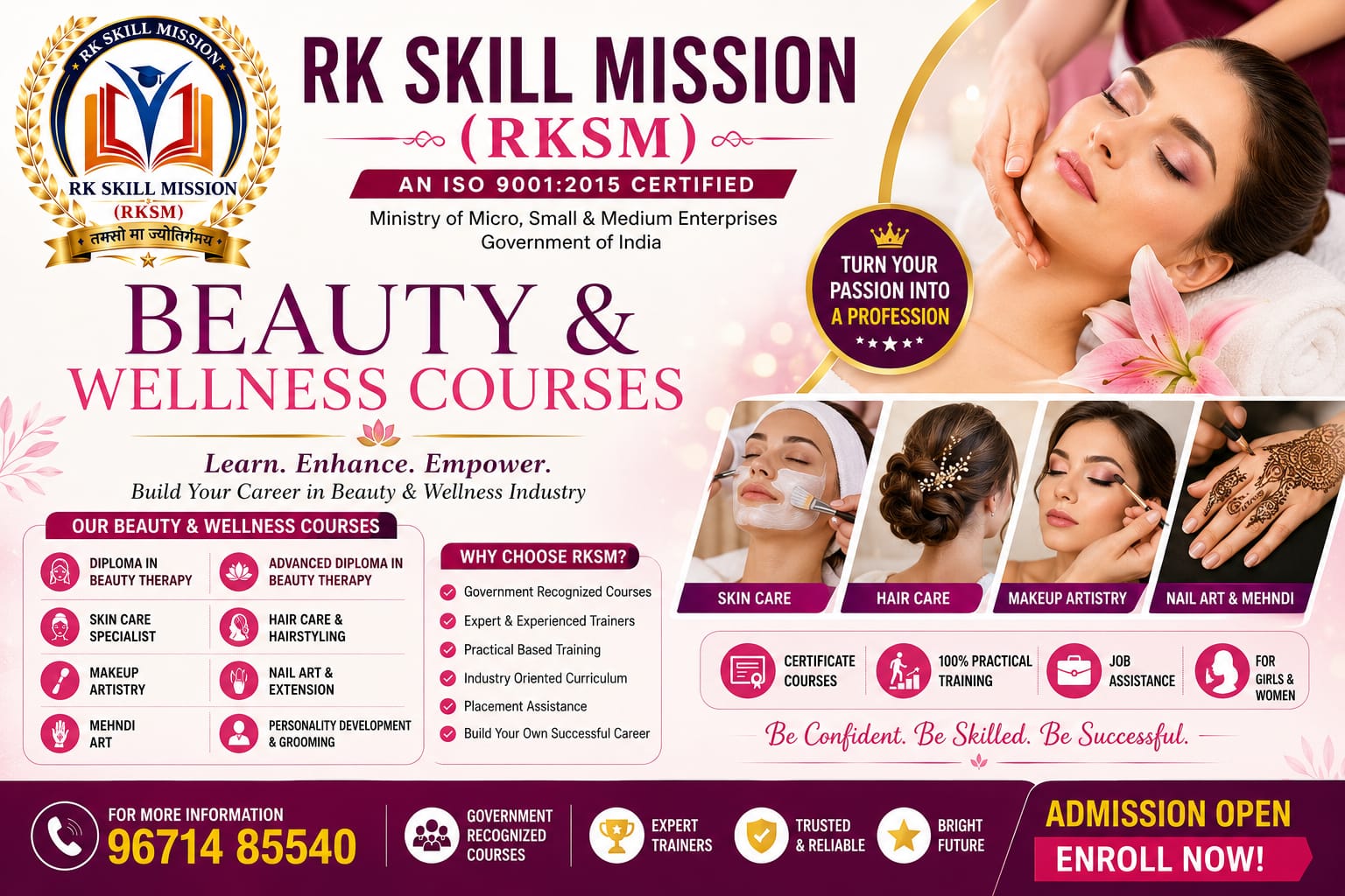 Beauty and Wellness course