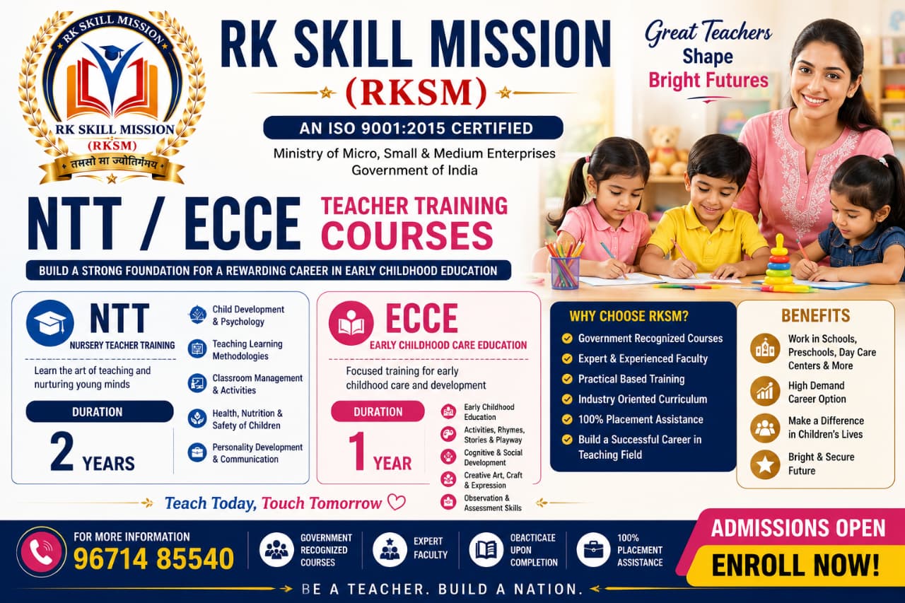 Nursery Teacher Training (NTT) course